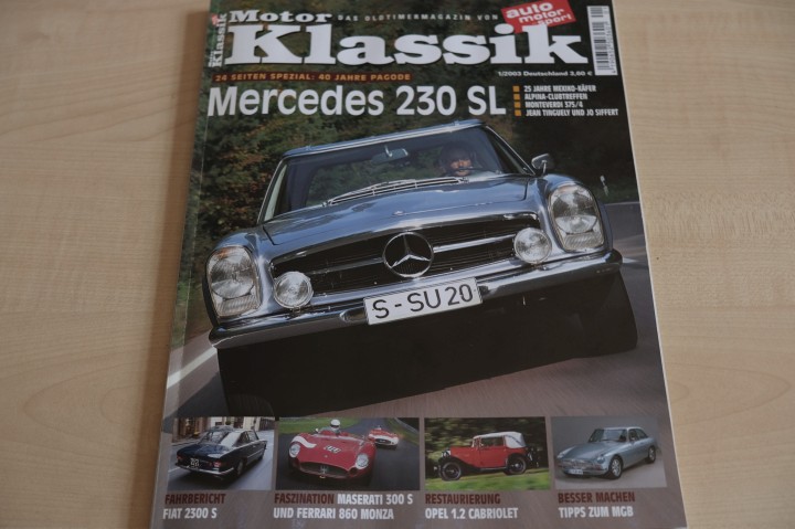 Motor Klassik 01/2003